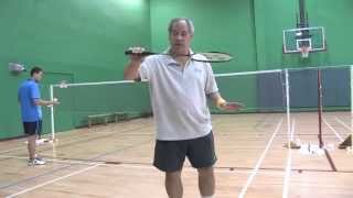 How To Do Net Cross Court Drops  Badminton Tips [upl. by Gault]