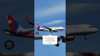 Evolution of Nepal airlines 🇳🇵 20241968 aviation [upl. by Idolem]