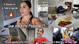 Que me esta Pasando⁉️🥵 Limpieza de 30 Minutos Quedo todo Mojado🌧️ Mi Comida Favorita Libro Viral📔 [upl. by Robillard]