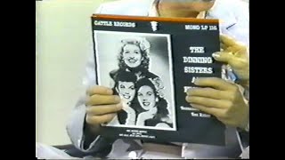 THE DINNING SISTERS ON LIFESTYLE TV CHICAGO May 13 1987 with BINGE releases with Joette Waters [upl. by Anaeg]