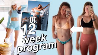 12 WEEK BODY TRANSFORMATION  Natacha Oceane Cut Ebook Review  Results [upl. by Lindeberg]