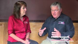 How to Fix a Separating or Tilting Chimney  HomePro  Frontier Basement Systems [upl. by Eeloj]