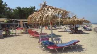 Artemis Beach Dasilio Skala Prinos Thassos Island [upl. by Anwaf]