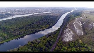 Лиски  Откос  Меловые горы  река Дон  озеро Богатое 10 км кэш FPV 720p [upl. by Bergmann]