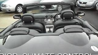 MERCEDES CLK 200 KOMPRESSOR AVANTGARDE 18 PETROL TIPTRONIC AUTOMATIC 2DOOR CONVERTIBLE [upl. by Ainocal770]