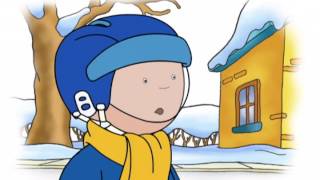 Caillou S04 E06  Snowflakes  Caillou Shoots He Scores  Caillou goes Tobogganing [upl. by Wilhelm]