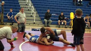 Worcester Wrestling  Jadiel Ortiz vs Quabbin JV [upl. by Artapoelc]