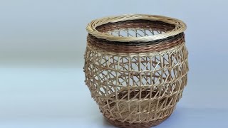 Special Willow Weaving Techniques quotIrish Pairingquot [upl. by Nipahc591]