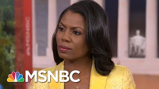 Omarosa Manigault President Trump ‘Certainly’ Hated Barack Obama For His Race  Hardball  MSNBC [upl. by Uranie164]