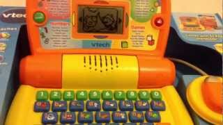 Vtech Kids Laptop  Numbers Letters Logic and Games [upl. by Euqinahc]