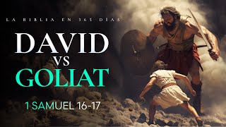 David se enfrenta a Goliat  1 Samuel 1617 [upl. by Hagerman]