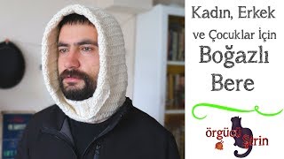 Boğazlı Boyunluklu Şapka Yapımı  Bere Modelleri [upl. by Lebasiairam565]