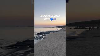 Kedrodasos Crete travel foryou greekisland cretekedrodasos beach sunset shortsyoutubegreece [upl. by Nabla]