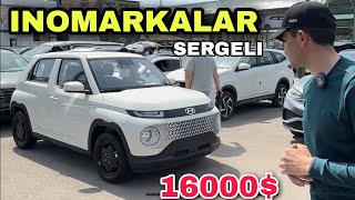 Inomarka Narxlari Sergeli moshina bozor 2024 Aprel Malibu Trekker Orlando [upl. by Chita]