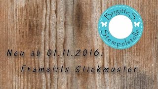 Framelits Stickmuster [upl. by Felise234]