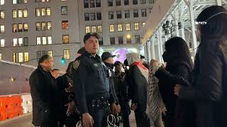 Israel President Herzog Protest in NYC during his Plaza Hotel Gala  MANHATTAN [upl. by Harol395]