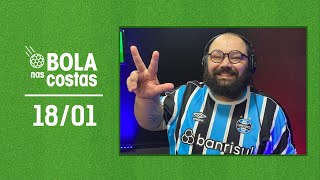 O BOLA NAS COSTAS AO VIVO  Rede Atlântida  1801 [upl. by Critta]