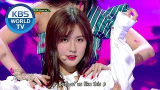 GIDLE 여자 아이들  LATATA Remix ver Music Bank  20180629 [upl. by Orthman342]