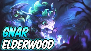 ELDERWOOD GNAR  NEW AMAZING SKIN TOP GAMEPLAY  Best Build amp Runes Season 12  League of Legends [upl. by Lorrad]