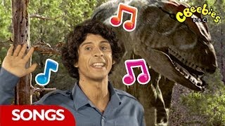 Allosaurus Rap From Andys Dinosaur Adventures  CBeebies [upl. by Clement]