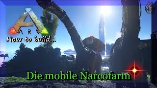 ARK Survival Evolved  How to build002 Bronto Narkofarm german [upl. by Eirased489]