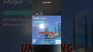 Unboxing WiFi Dualband Gigabit irit‼️ Ruijie Reyee RG EW1200G Pro soulutips ruijie [upl. by Nottus]