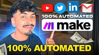 Copy My AI Social Media Content Automation System  Makecom Step by Step Guide [upl. by Lema365]