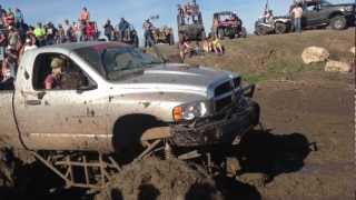 Rednecks with Paychecks 2013 bounty hole Sweet SRT10 mudtruck Megatron [upl. by Yssim]