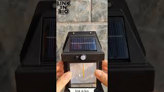 Solar Light  Solar Motion Sensor Light gadgets solar solarlight amazon amazinggadgets diy [upl. by Reizarf]