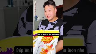 Nhờn với chuỵ nè mukbangdrama funny haihuoc tiktok giaitri thichreview food [upl. by Phare]