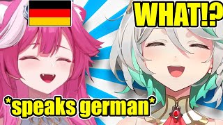 Raora Caught Cecilia Off Guard With Her Cute German Pronunciation [upl. by Harlie]