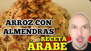 Como Hacer ARROZ CON ALMENDRAS 🔥 FÁCIL Y RÁPIDO  ARROZ ÁRABE CON ALMENDRAS [upl. by Kalila]