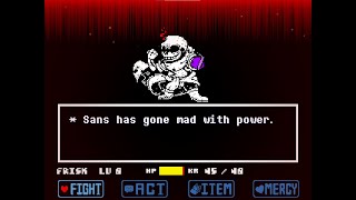 Dusttrust Sans Fight Phase 2 Remake [upl. by Conlon]