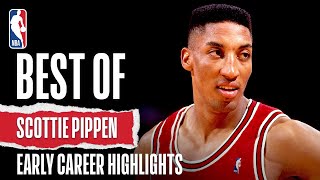 Best Of Scottie Pippen Early Career Highlights [upl. by Bradwell]