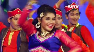 Remix Qawwali SATV Eid Dance by Mim Chowdhury amp Shaed  Eid Dance Program [upl. by Shawn]