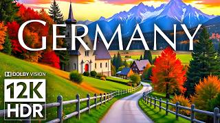 Germany 12K VIDEO ULTRA HD  Relaxing Music Along With Beautiful Nature  12K HDR [upl. by Nan]