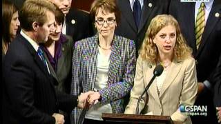 Debbie Wasserman Schultz Reads Gabrielle Giffords Resignation Letter On The Floor Of The House [upl. by Shurwood]