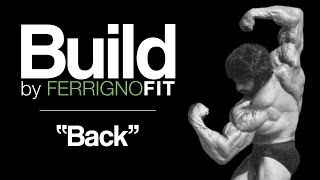 Lou Ferrigno  BUILD by Ferrigno FIT  BACK [upl. by Ty346]