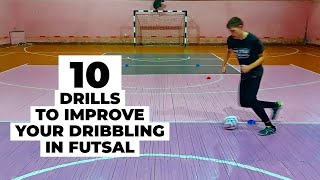 Improve Your Dribbling With 10 Effective Exercises In Futsal [upl. by Irbua]