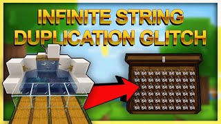 Infinite String DUPLICATION Glitch  Minecraft 1211 How to Make an Easy String Farm Tutorial [upl. by Damon]