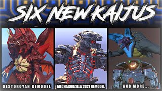 DESTOROYAH AND MG21 REMODELS COMING TO KAIJU UNIVERSE  6 NEW KAIJUS  Kaiju Universe [upl. by Noiemad]