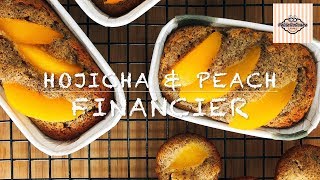 Hojicha amp Peach Financier [upl. by Daisie]