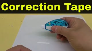 How To Use Correction TapeFull Tutorial [upl. by Aitropal]