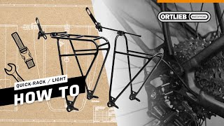 ORTLIEB HowTo  Quick Rack [upl. by Arman279]