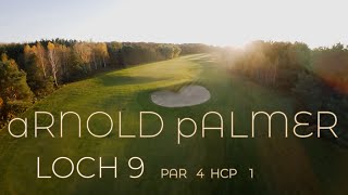 Golfclub Bad Saarow Arnold Palmer course Hole 9  FPV Drone [upl. by Sternlight]