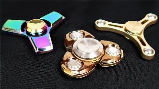 BEST METAL FIDGET SPINNERS SUPER RARE [upl. by Boyer]