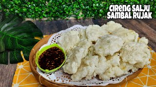 Resep Cireng Salju Crispy sambal Rujak  Dapur Umi Hosam [upl. by Jaddan]