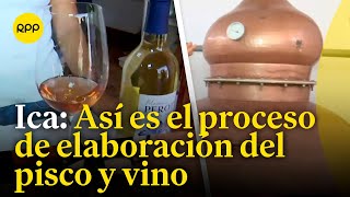 ¿Cómo se elabora el pisco y el vino de Ica [upl. by Matelda365]