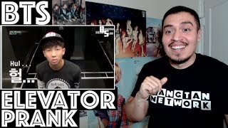 BTS Elevator Prank Reaction [upl. by Lajib525]