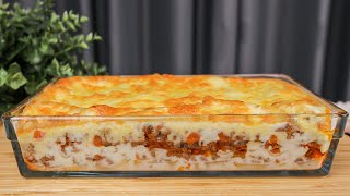 Ich habe noch nie so eine leckere Lasagne gegessen Es ist so lecker dass ich es jeden Tag koche [upl. by Aihsined]